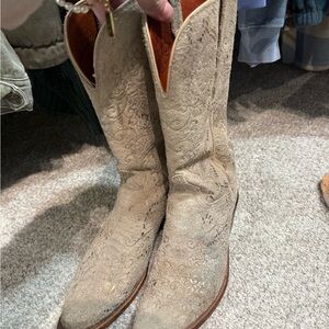 Lucchese Tan Western Boots
